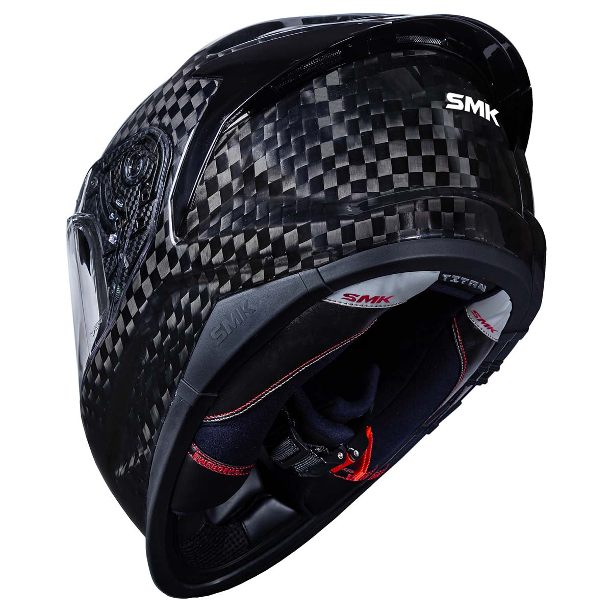 SMK Helmets Titan Carbon Full Face Motorcycle Helmet