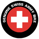 Reflective Genuine Swiss Army Bike Decal