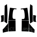 Reflective Decals for Kawasaki Concours 14 / GTR1400 Rear & Side Bags