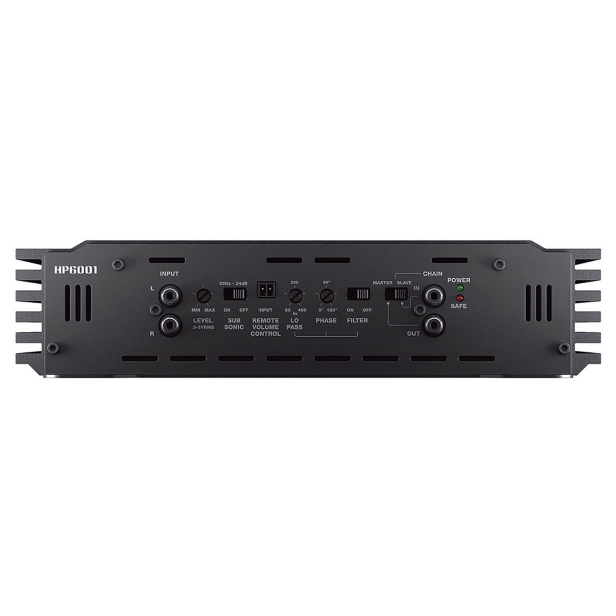Hertz SPL Show HP 6001 D-Class Mono Amplifier w/ Crossover