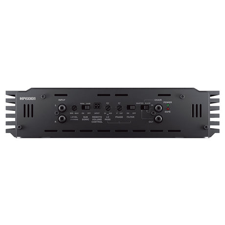 Hertz SPL Show HP 6001 D-Class Mono Amplifier w/ Crossover