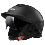 LS2 Helmets Rebellion Motorcycle Half Helmet