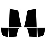 Reflective Decals for Honda ST1300 Rear Bags (Black)