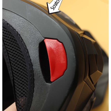 Castle X EXO-CX950 Apex Modular Electric Snow Helmet (Matte Black/Red - X-Large)