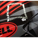Bell Qualifier Full-Face Helmet (Gloss Black/Red/Titanium Blaze - 3X-Large)