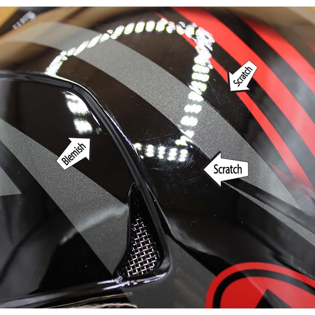 Bell Qualifier Full-Face Helmet (Gloss Black/Red/Titanium Blaze - 3X-Large)