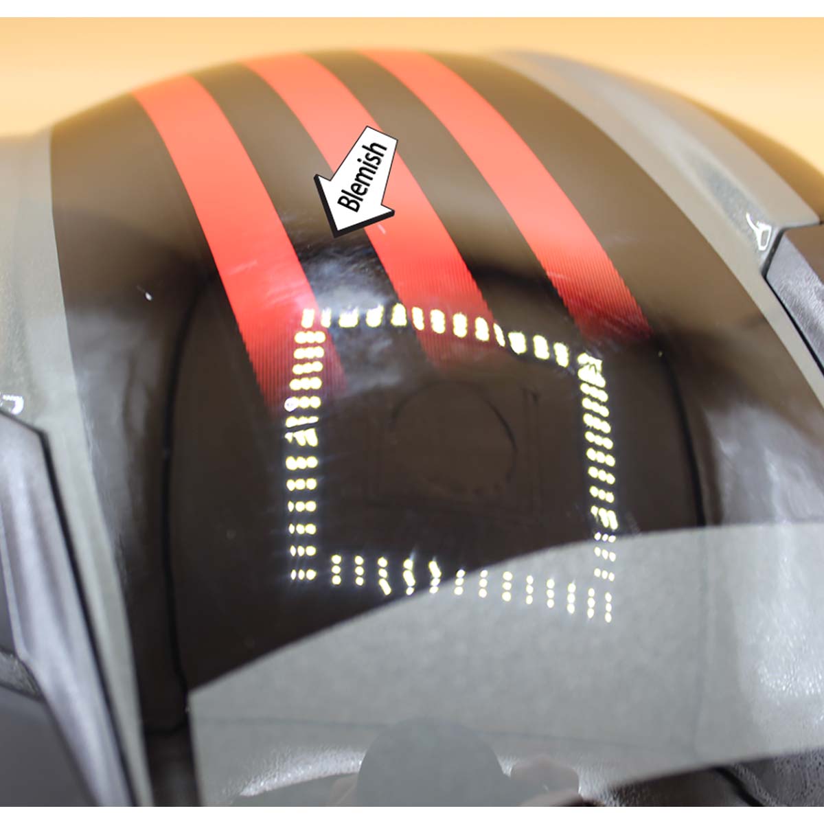 Bell Qualifier Full-Face Helmet (Gloss Black/Red/Titanium Blaze - 3X-Large)