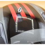 Bell Qualifier Full-Face Helmet (Gloss Black/Red/Titanium Blaze - 3X-Large)