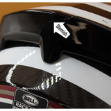Bell Race Star Flex DLX Helmet (RSD The Zone Matte/Gloss White/Candy Red - Medium)