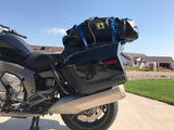Reflective Decals for BMW R1200RT/R1250RT (2014-current) / K1600GT/GTL Rear & Side Bags (Black)