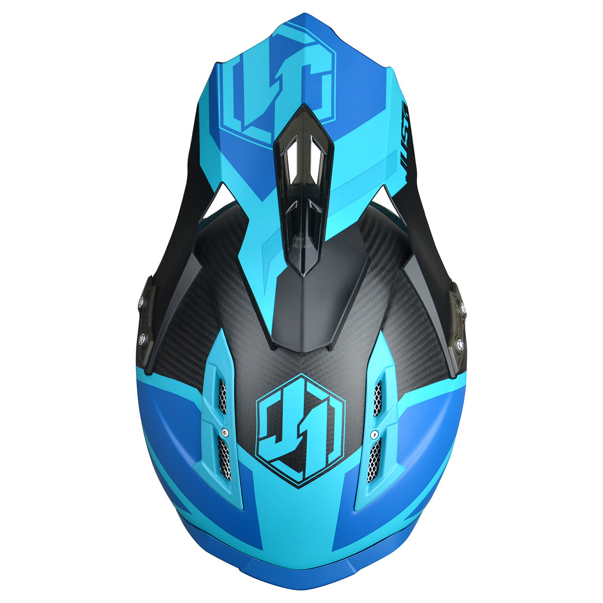 Just1 J12 Helmet (Unit Light Blue Matte - X-Large)