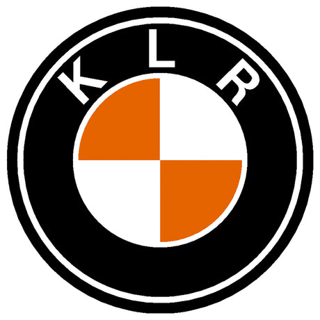 Reflective Kawasaki KLR Roundels