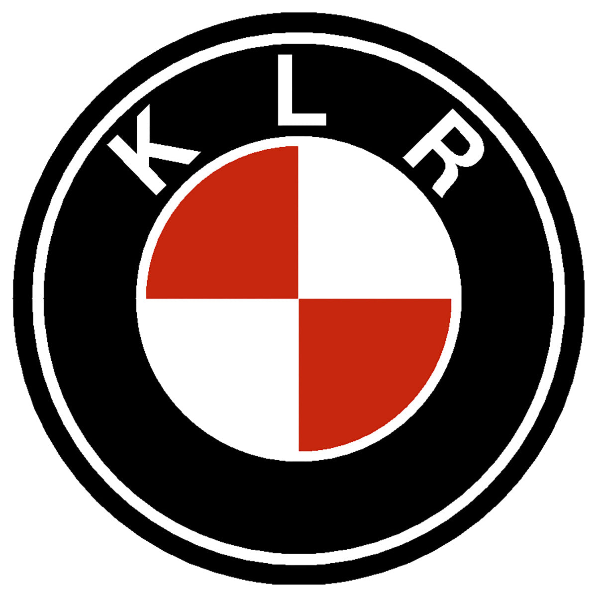 Reflective Kawasaki KLR Roundels