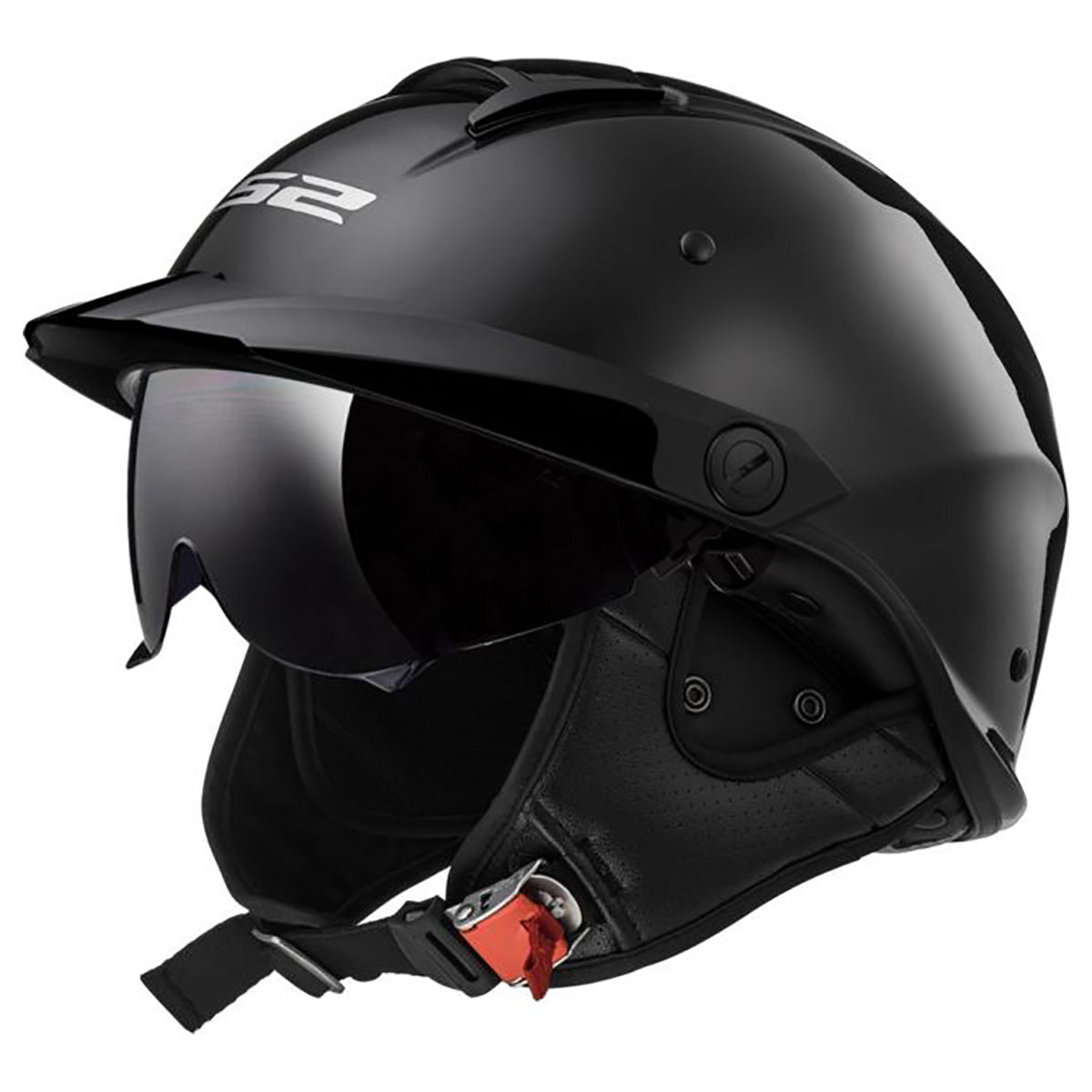 LS2 Helmets Rebellion Motorcycle Half Helmet – Black Hills Moto LS2 Helmets Rebellion Motorcycle Half Helmet – Black Hills Moto