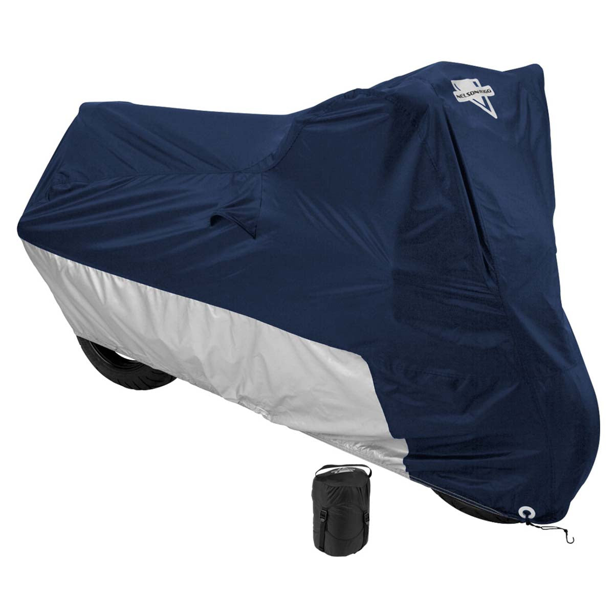 Nelson Rigg Defender Deluxe Cover (Navy/Silver - X-Large)