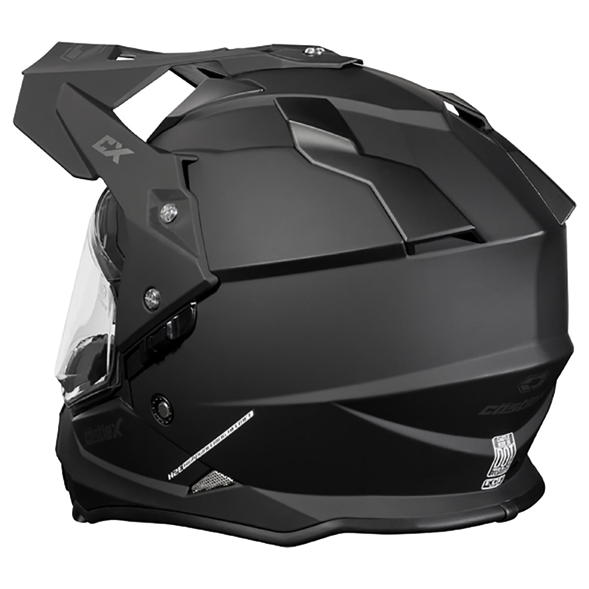 Castle X Mode Dual Sport SV Snow Helmet (Matte Black - 3X-Large)