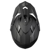 Castle X Mode Dual Sport SV Electric Snow Helmet (Matte Black - Medium)