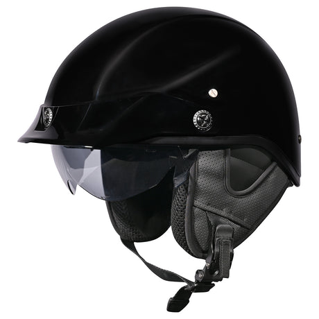 SMK Helmets Patriot Motorcycle Half Helmet