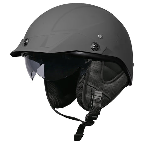 SMK Helmets Patriot Motorcycle Half Helmet