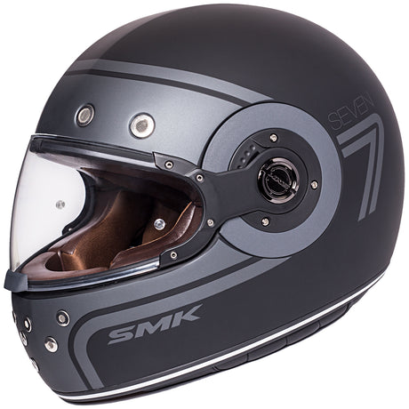 SMK Helmets Retro Seven Full Face Motorcycle Helmet