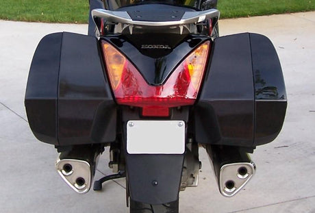 Reflective Decals for Honda ST1300 Rear Bags (Black)