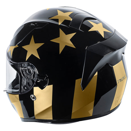 Torc T-15 Full Face Stay Gold Helmet