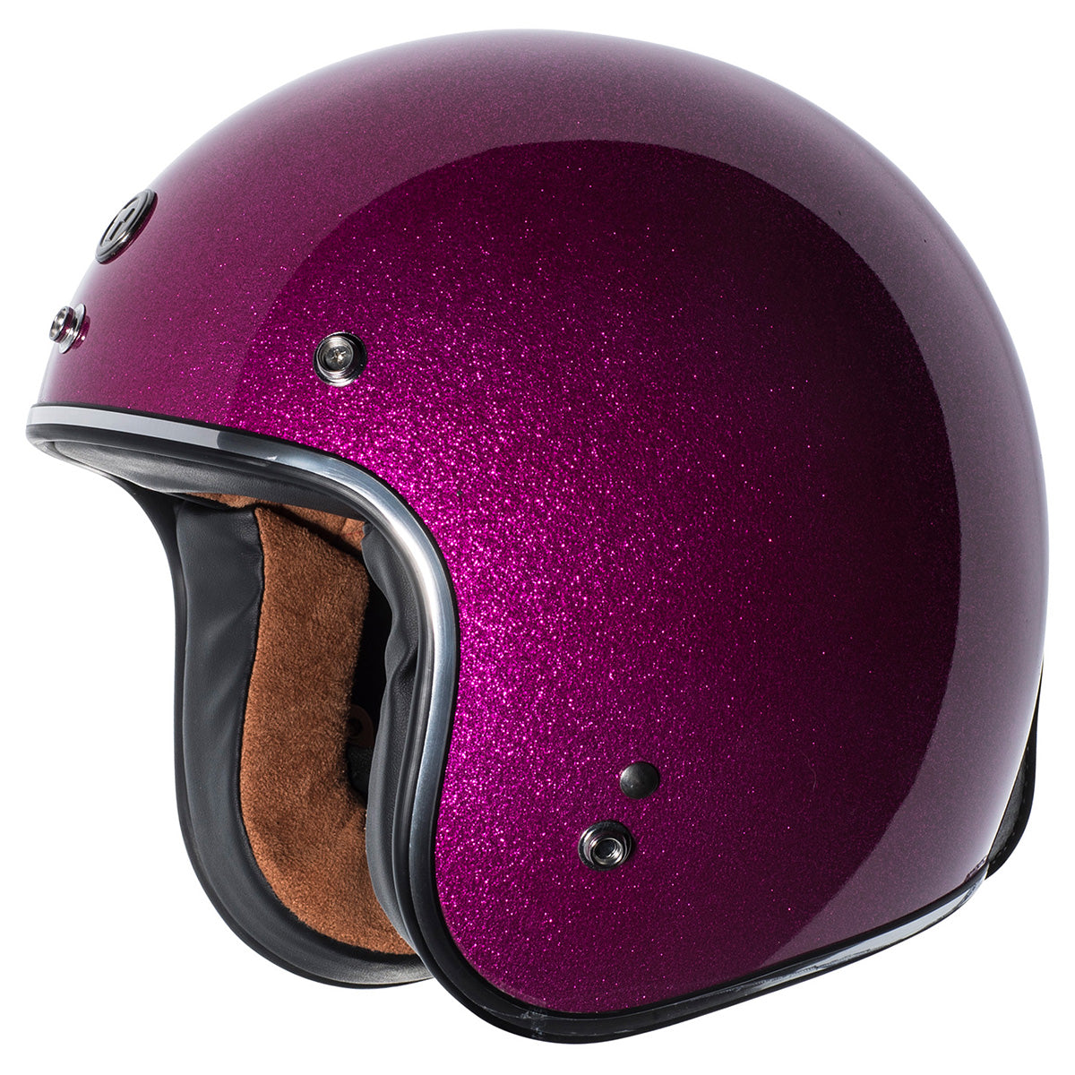 Torc T-50 Retro Open Face Mega Flake Helmet