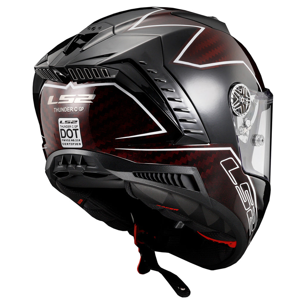 LS2 Helmets Thunder Carbon Helmet – Black Hills Moto LS2 Helmets Thunder Carbon Helmet – Black Hills Moto