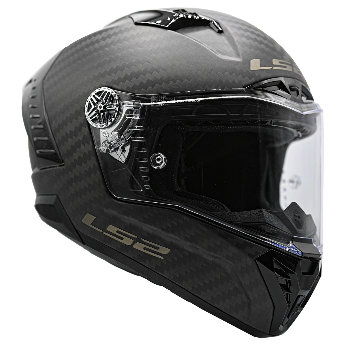 LS2 Helmets Thunder Carbon Helmet Black Hills Moto LS2 Helmets Thunder Carbon Helmet Black Hills Moto