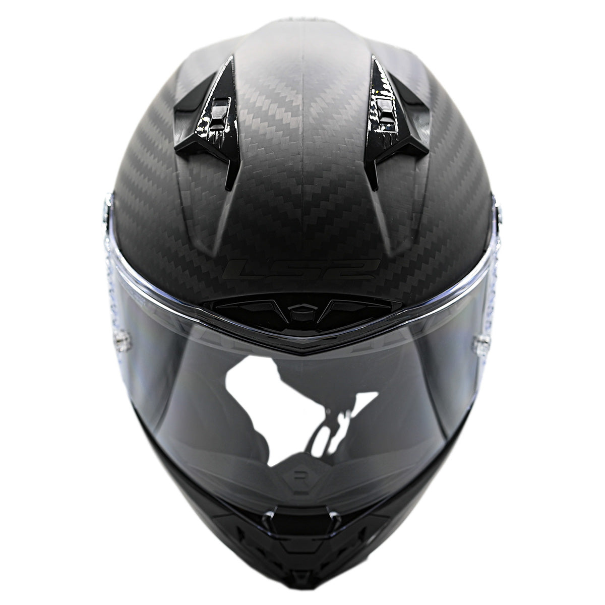 carbonator motorcycle helmet LS2 Helmets Thunder Carbon Helmet – Black Hills Moto