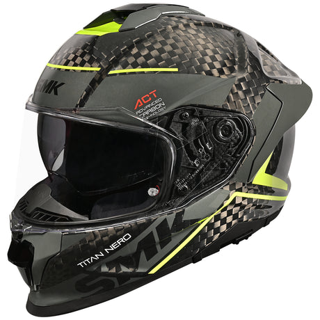 SMK Helmets Titan Carbon Full Face Motorcycle Helmet