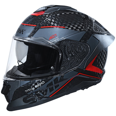 SMK Helmets Titan Carbon Full Face Motorcycle Helmet