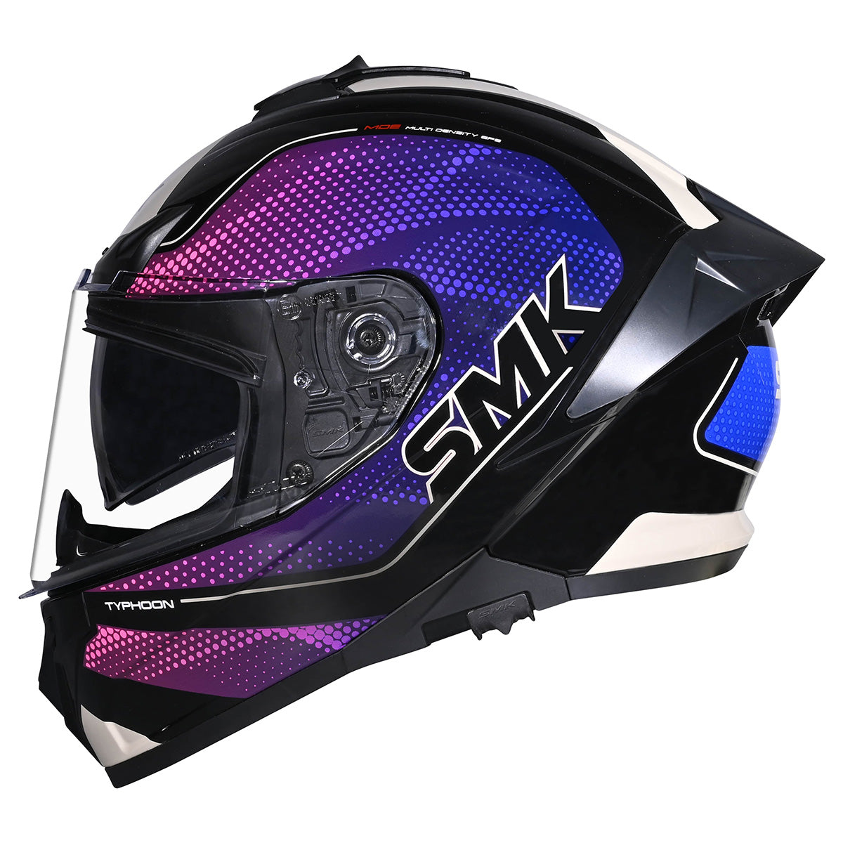 SMK Helmets Typhoon Mystic Full Face Motorcycle Helmet