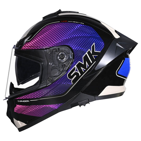 SMK Helmets Typhoon Mystic Full Face Motorcycle Helmet