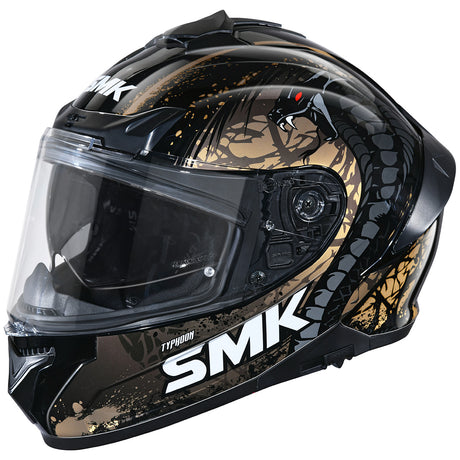 SMK Helmets Typhoon Reptile Full Face Motorcycle Helmet