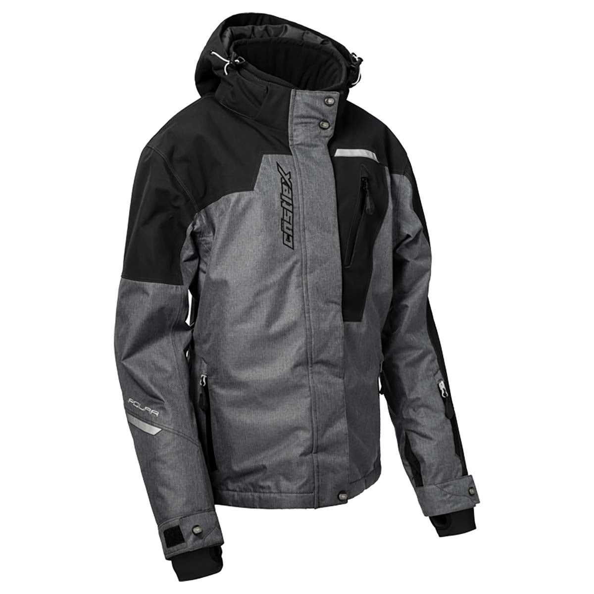 Castle X Phase G2 Women's Snowmobile Bibs – Black, XL, Waterproof, Insulated - View #6