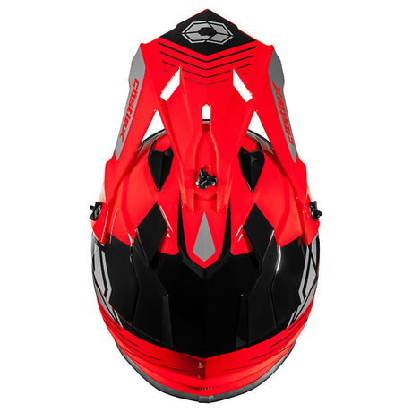 Castle X Youth Mode MX Sector Helmet (Red - Medium)