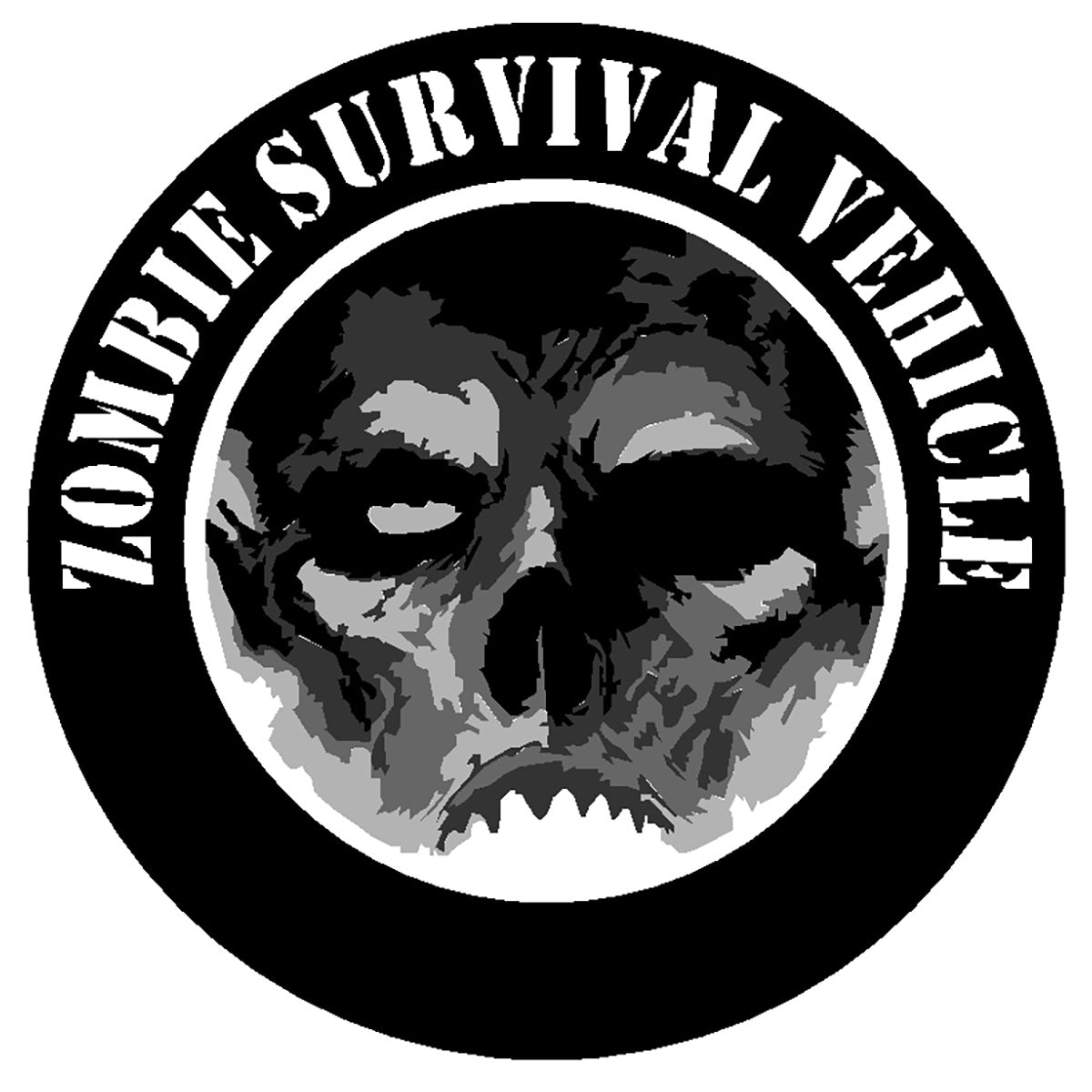 Reflective Zombie Survival Vehicle Roundel