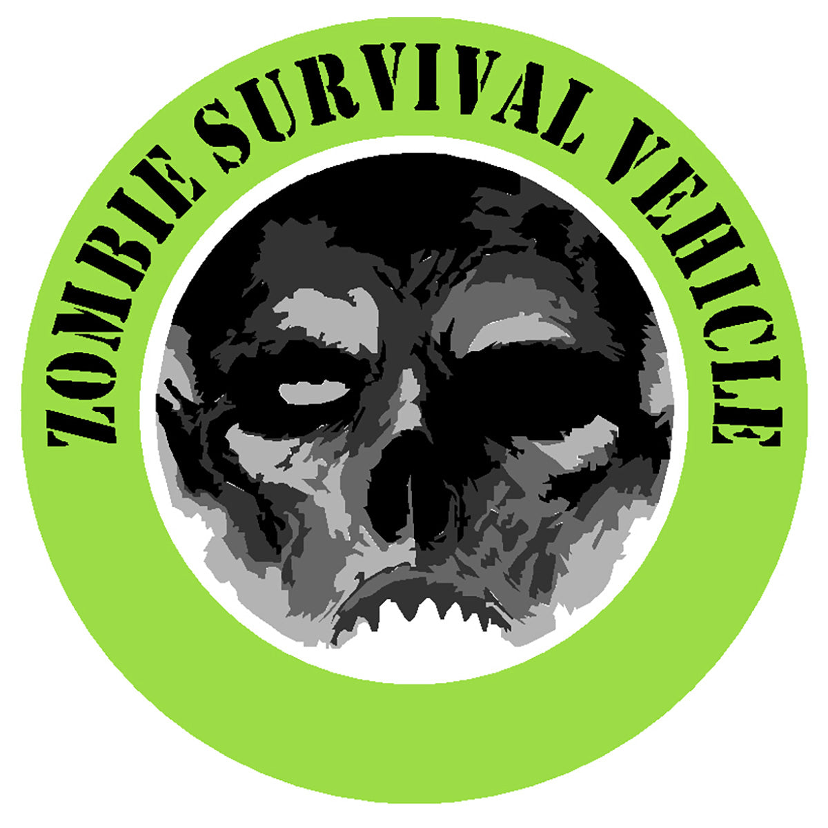 Reflective Zombie Survival Vehicle Roundel