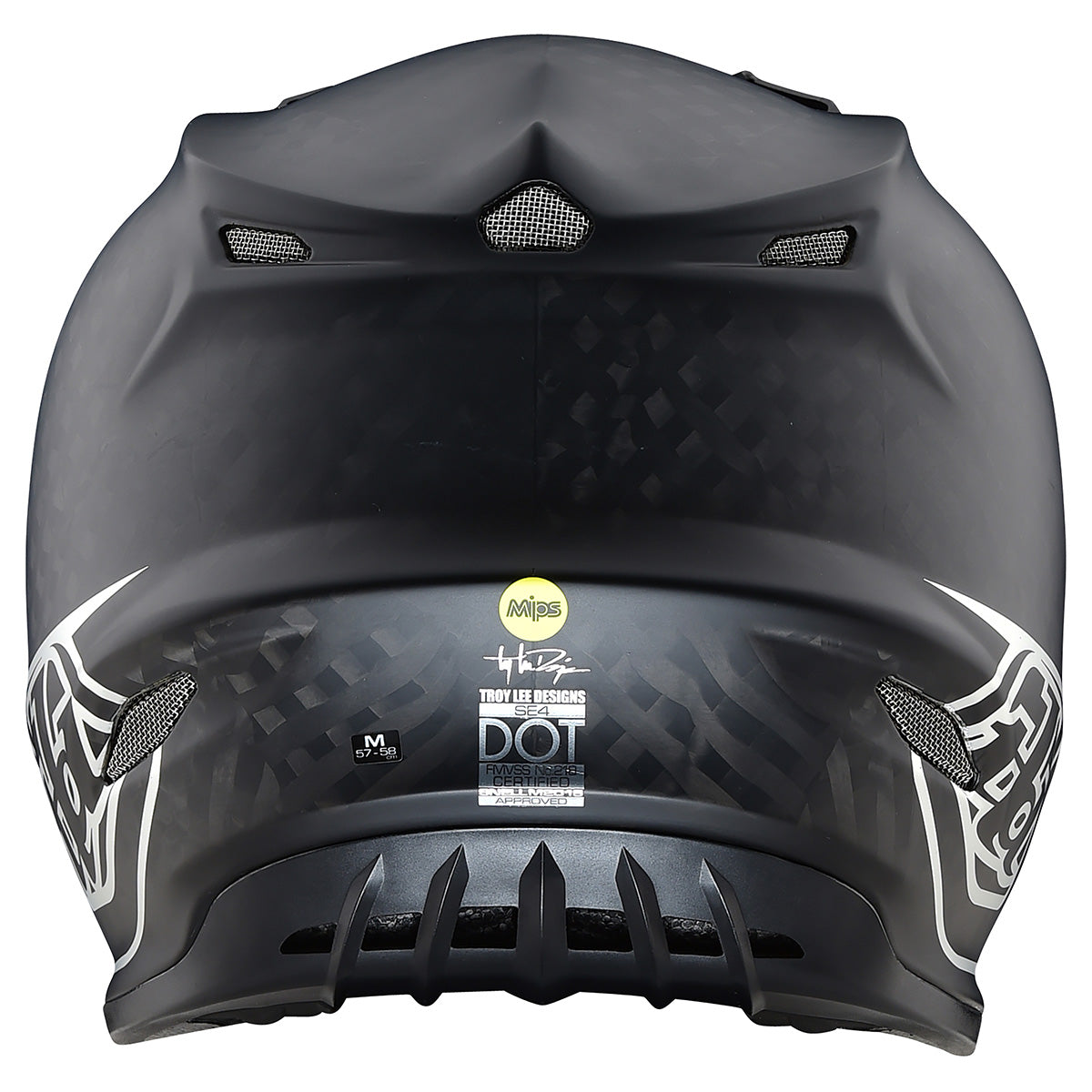 Troy Lee Designs SE4 Carbon Midnight Helmet