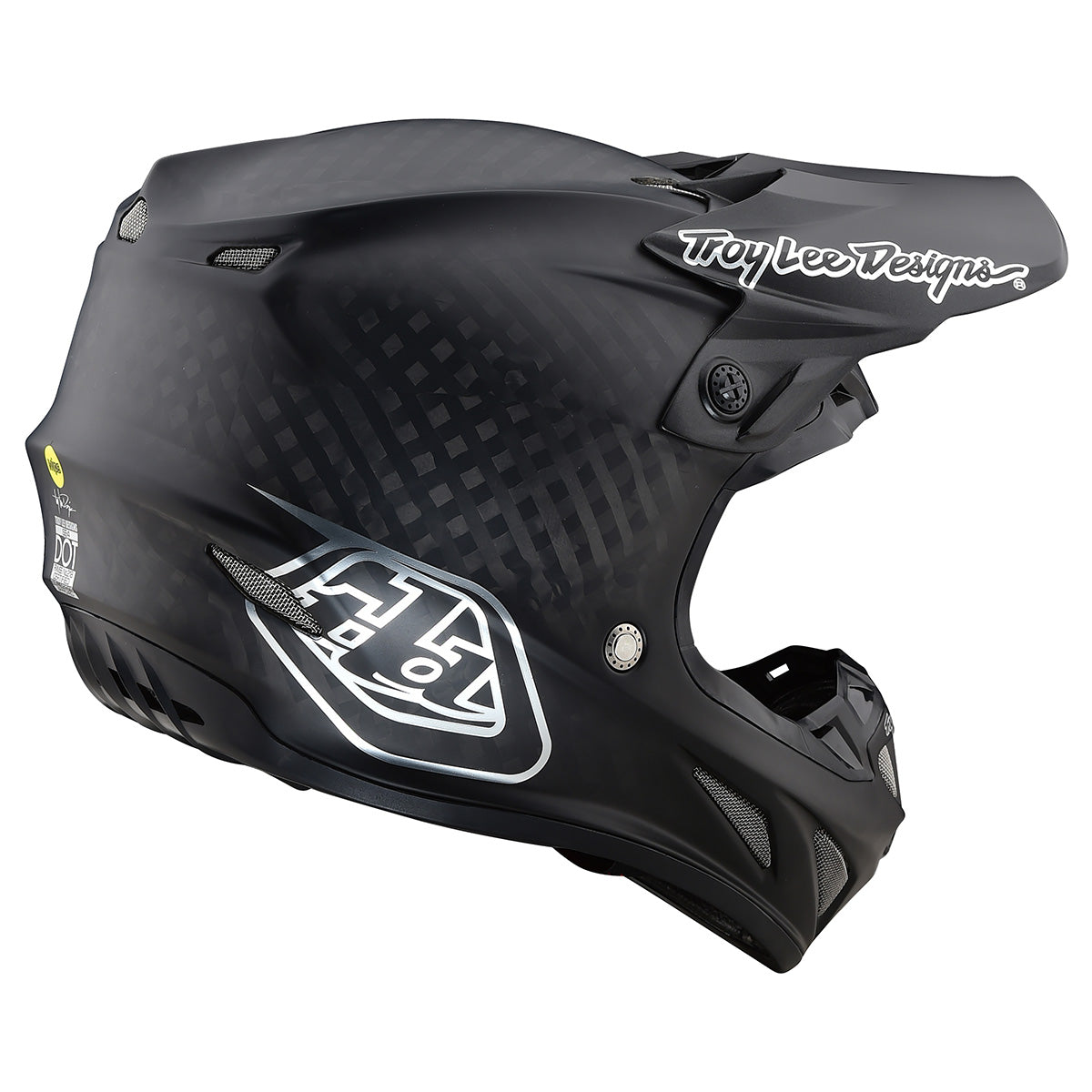 Troy Lee Designs SE4 Carbon Midnight Helmet